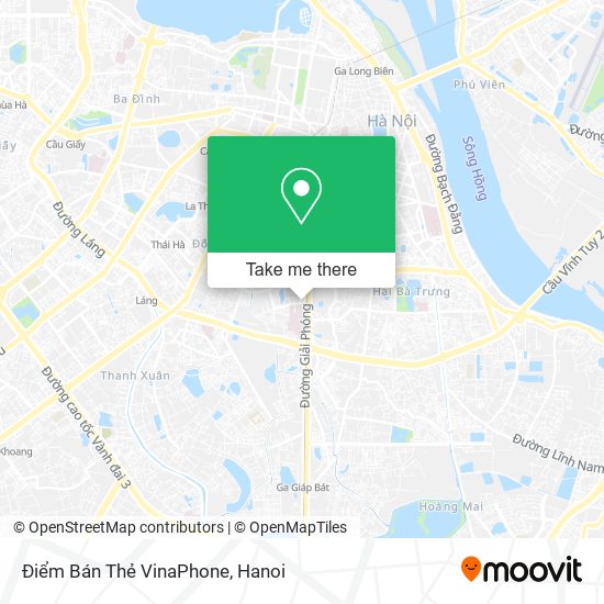 Điểm Bán Thẻ VinaPhone map