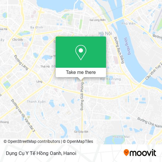 Dụng Cụ Y Tế Hồng Oanh map