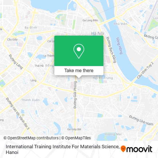 International Training Institute For Materials Science map