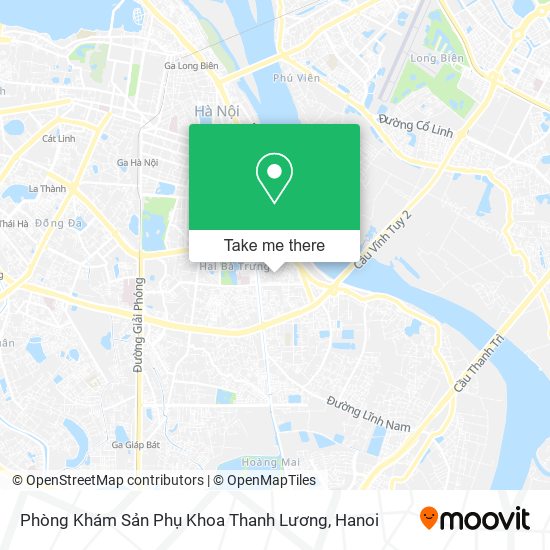 Phòng Khám Sản Phụ Khoa Thanh Lương map