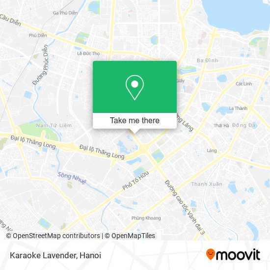 Karaoke Lavender map