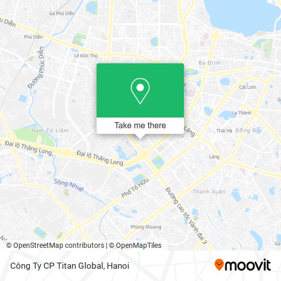Công Ty CP Titan Global map