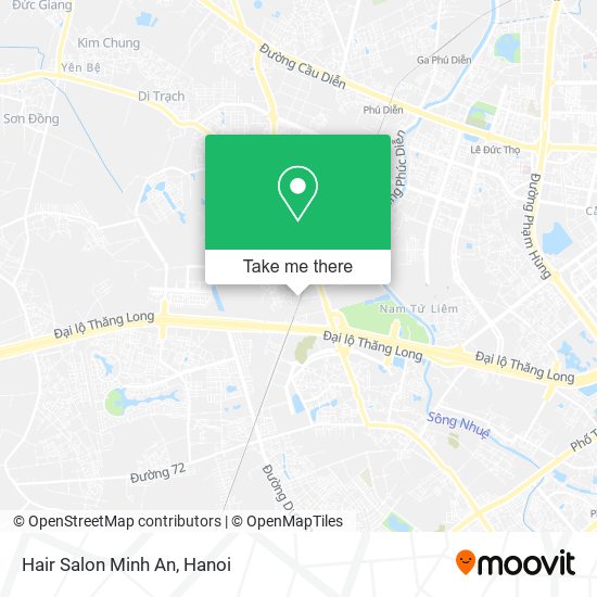Hair Salon Minh An map