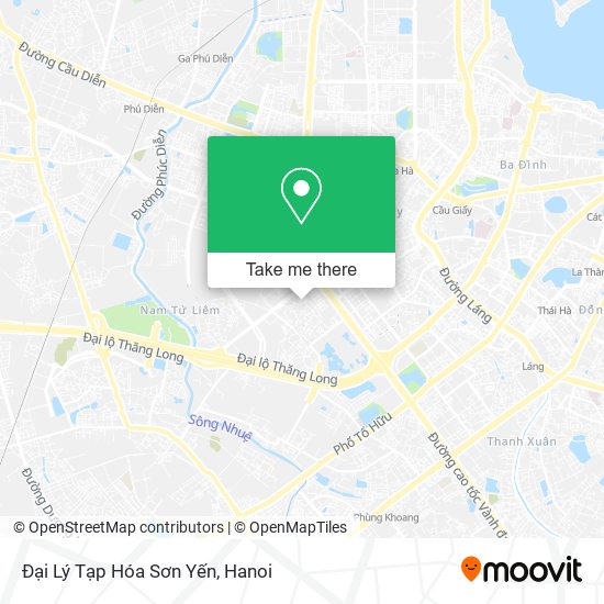 Đại Lý Tạp Hóa Sơn Yến map