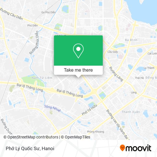 Phở Lý Quốc Sư map