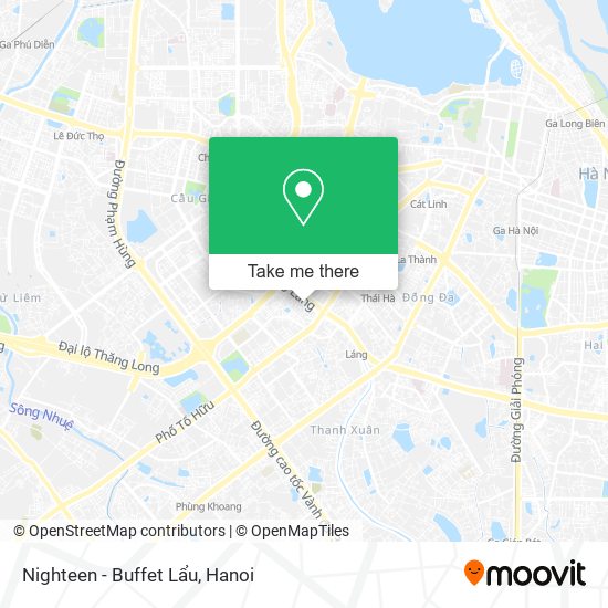 Nighteen - Buffet Lẩu map