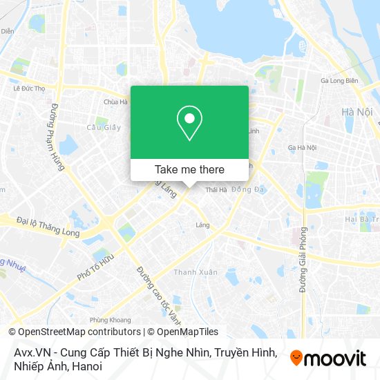 Avx.VN - Cung Cấp Thiết Bị Nghe Nhìn, Truyền Hình, Nhiếp Ảnh map