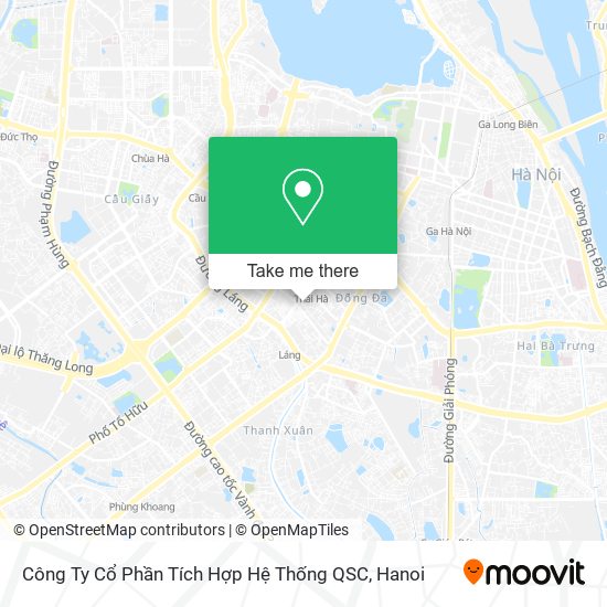 Công Ty Cổ Phần Tích Hợp Hệ Thống QSC map