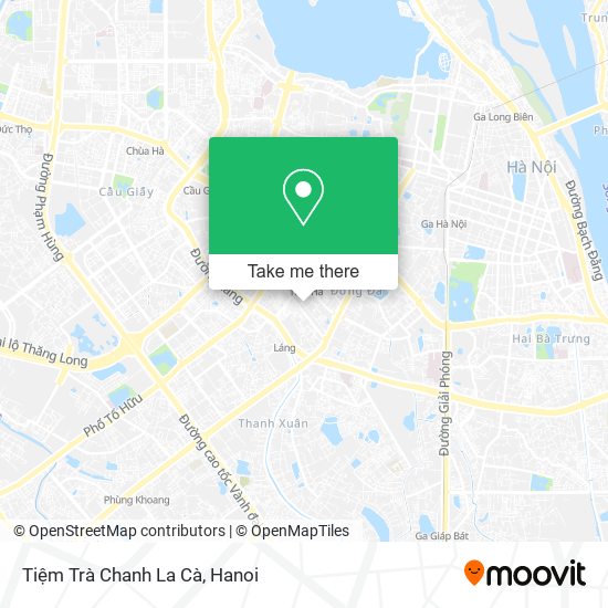 Tiệm Trà Chanh La Cà map