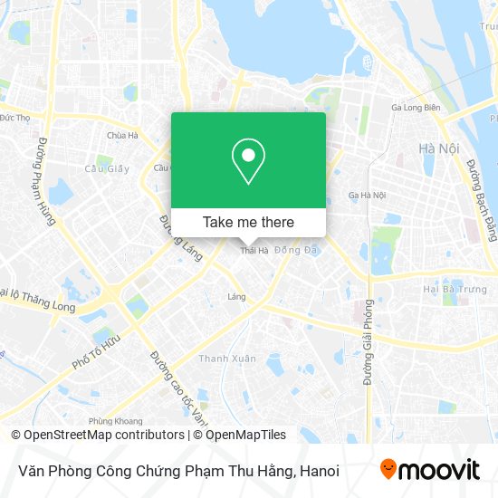 Văn Phòng Công Chứng Phạm Thu Hằng map