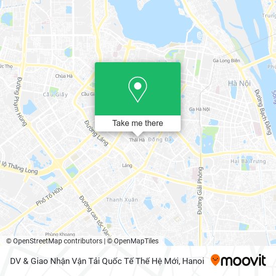 DV & Giao Nhận Vận Tải Quốc Tế Thế Hệ Mới map