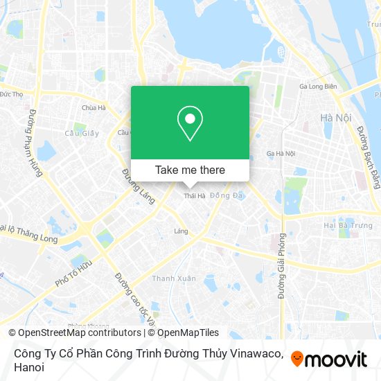 Công Ty Cổ Phần Công Trình Đường Thủy Vinawaco map