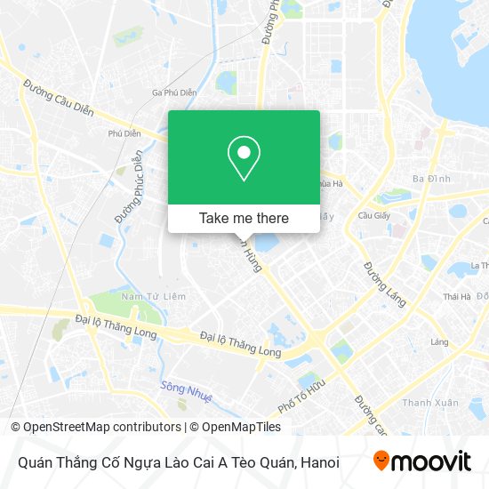 Quán Thắng Cố Ngựa Lào Cai A Tèo Quán map