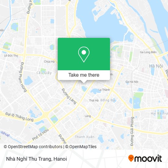 Nhà Nghỉ Thu Trang map