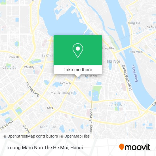 Truong Mam Non The He Moi map