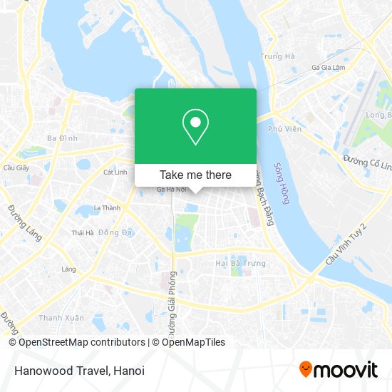 Hanowood Travel map