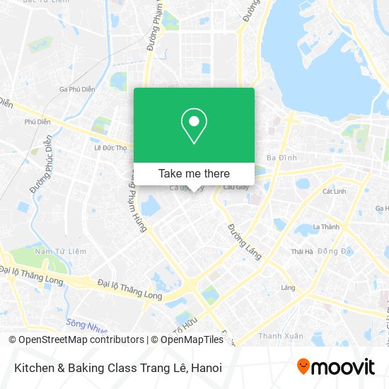 Kitchen & Baking Class Trang Lê map
