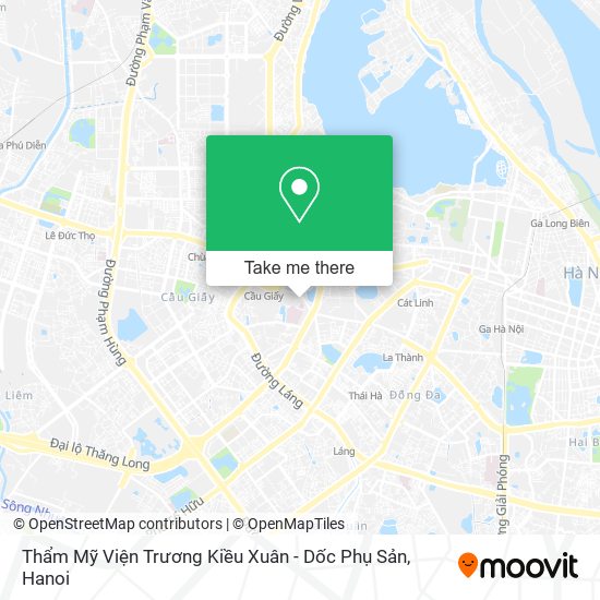 Thẩm Mỹ Viện Trương Kiều Xuân - Dốc Phụ Sản map