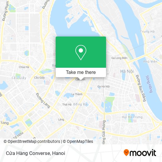 Cửa Hàng Converse map