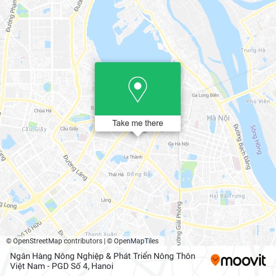Ngân Hàng Nông Nghiệp & Phát Triển Nông Thôn Việt Nam - PGD Số 4 map