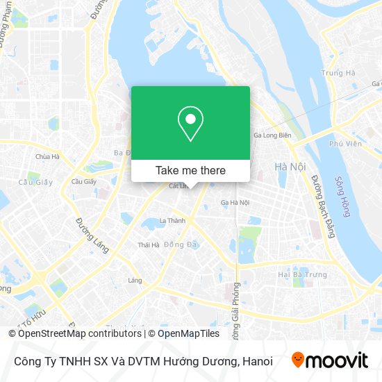 Công Ty TNHH SX Và DVTM Hướng Dương map