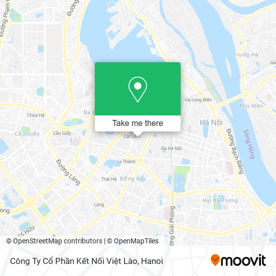 Công Ty Cổ Phần Kết Nối Việt Lào map