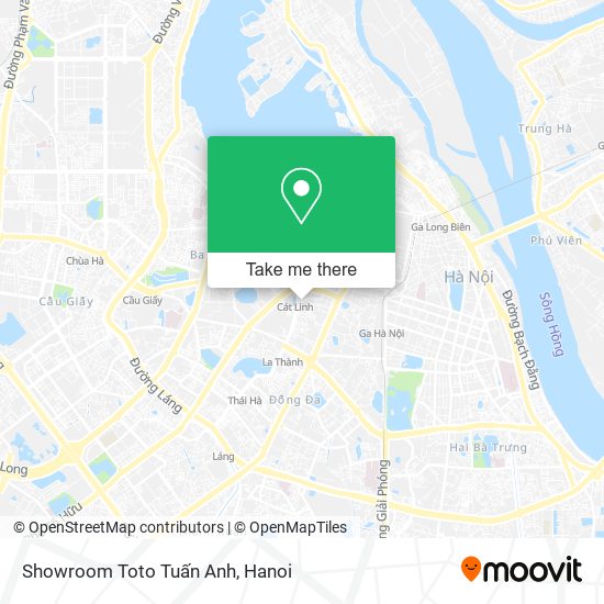 Showroom Toto Tuấn Anh map