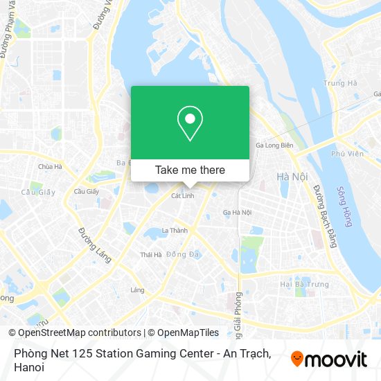 Phòng Net 125 Station Gaming Center - An Trạch map