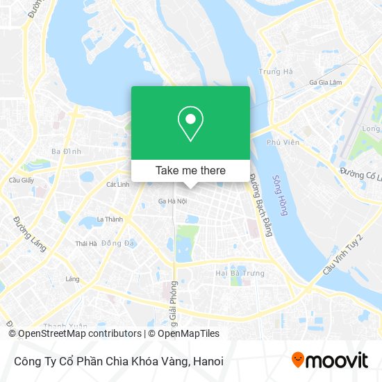 Công Ty Cổ Phần Chìa Khóa Vàng map