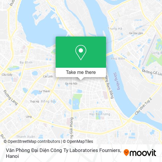 Văn Phòng Đại Diện Công Ty Laboratories Fourniers map