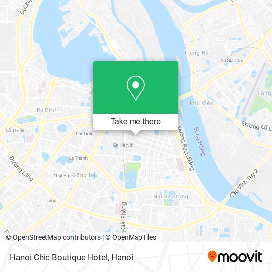 Hanoi Chic Boutique Hotel map