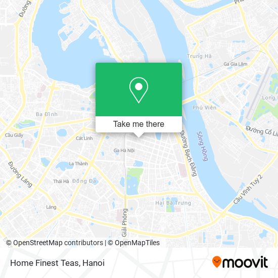 Home Finest Teas map