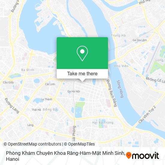 Phòng Khám Chuyên Khoa Răng-Hàm-Mặt Minh Sinh map