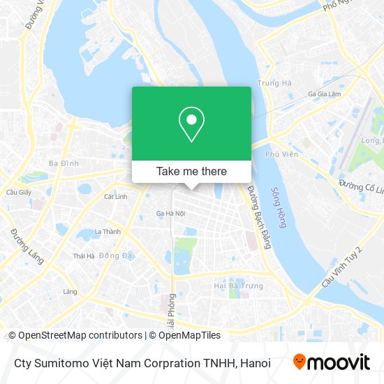 Cty Sumitomo Việt Nam Corpration TNHH map