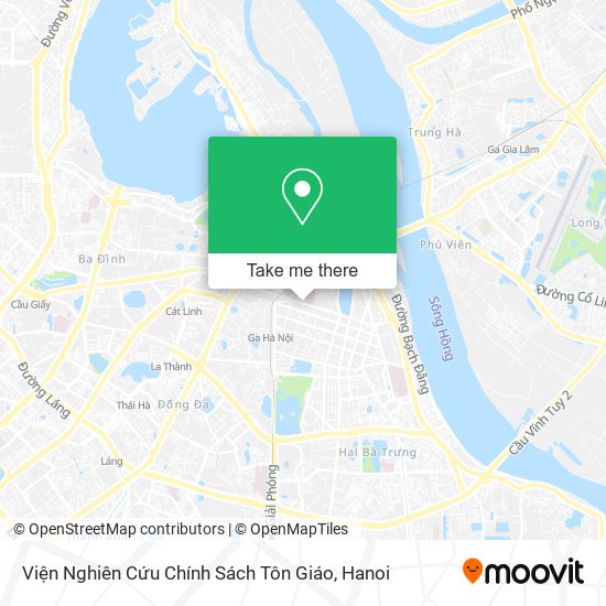 Viện Nghiên Cứu Chính Sách Tôn Giáo map