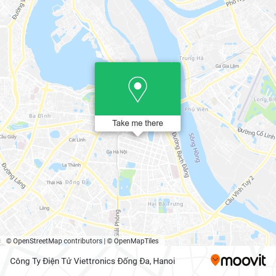 Công Ty Điện Tử Viettronics Đống Đa map