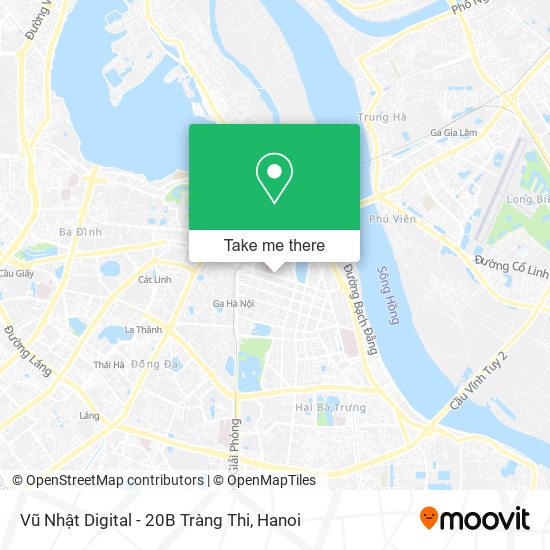 Vũ Nhật Digital - 20B Tràng Thi map