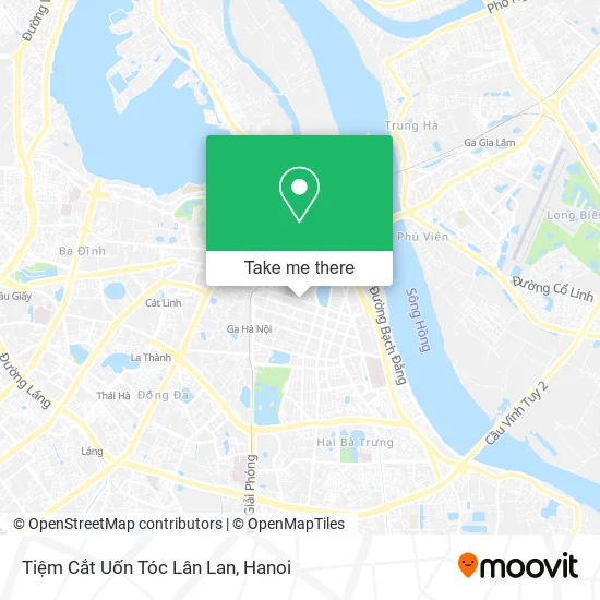 Tiệm Cắt Uốn Tóc Lân Lan map