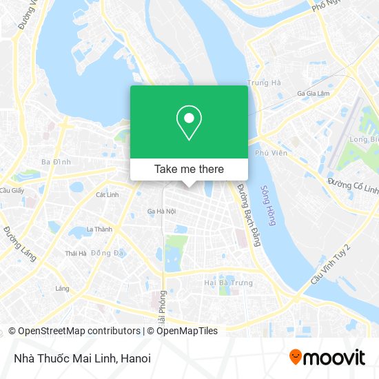 Nhà Thuốc Mai Linh map