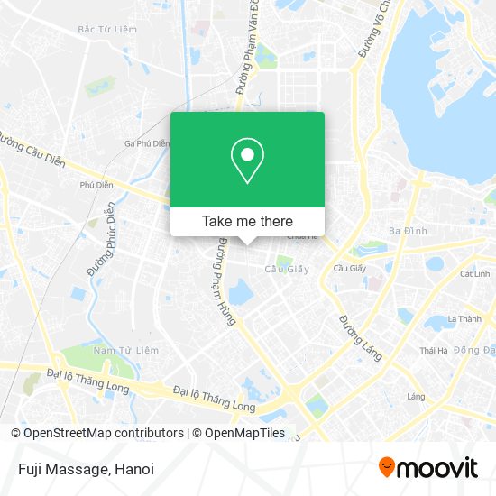 Fuji Massage map