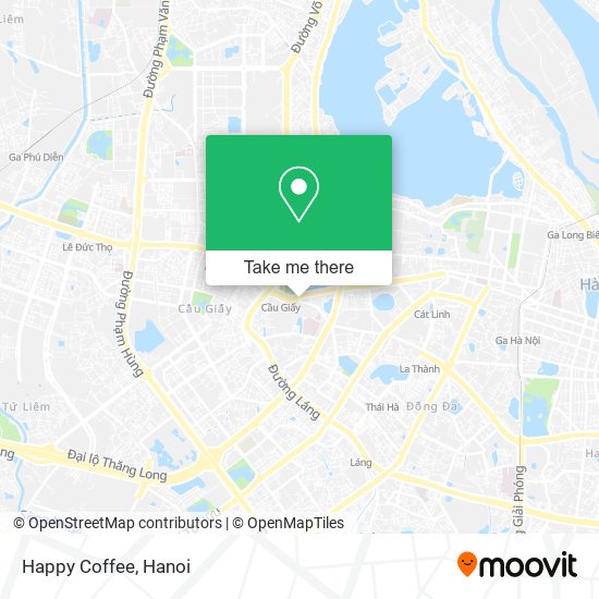 Happy Coffee map