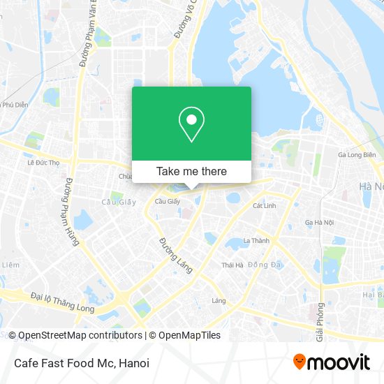Cafe Fast Food Mc map