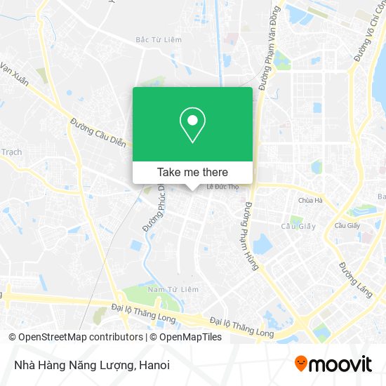 Nhà Hàng Năng Lượng map