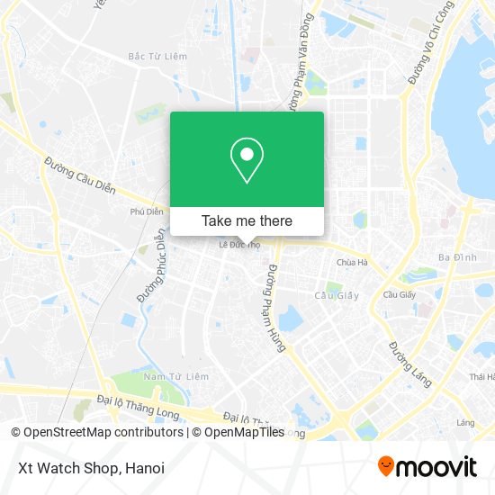 Xt Watch Shop map