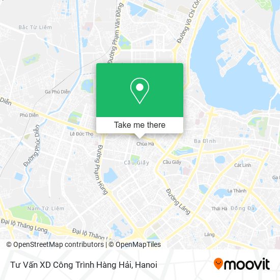 Tư Vấn XD Công Trình Hàng Hải map