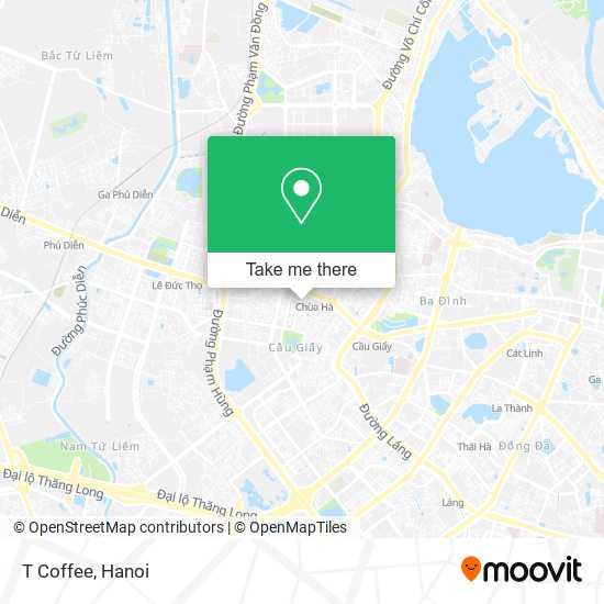 T Coffee map