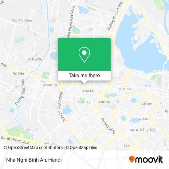 Nhà Nghỉ Bình An map