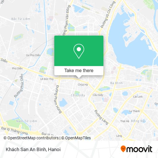 Khách San An Bình map