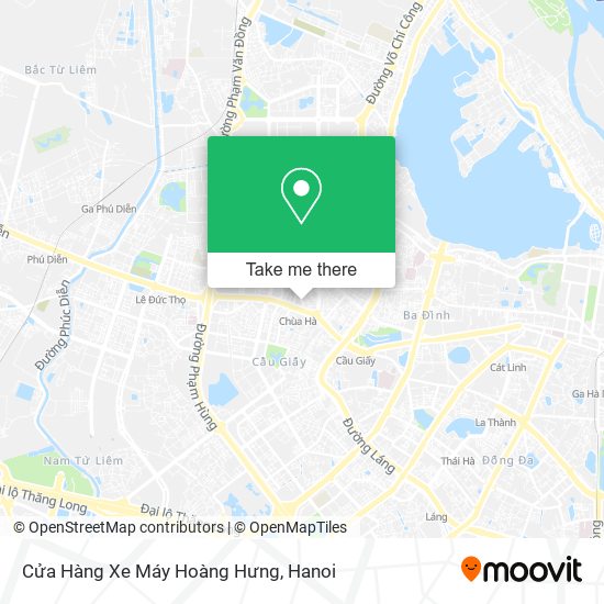 Cửa Hàng Xe Máy Hoàng Hưng map