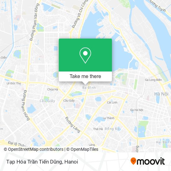 Tạp Hóa Trần Tiến Dũng map